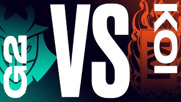 G2 vs. KOI - Playoffs: Upper Semifinal | LEC Winter Split | G2 Esports vs. KOI | Game 1 (2023)