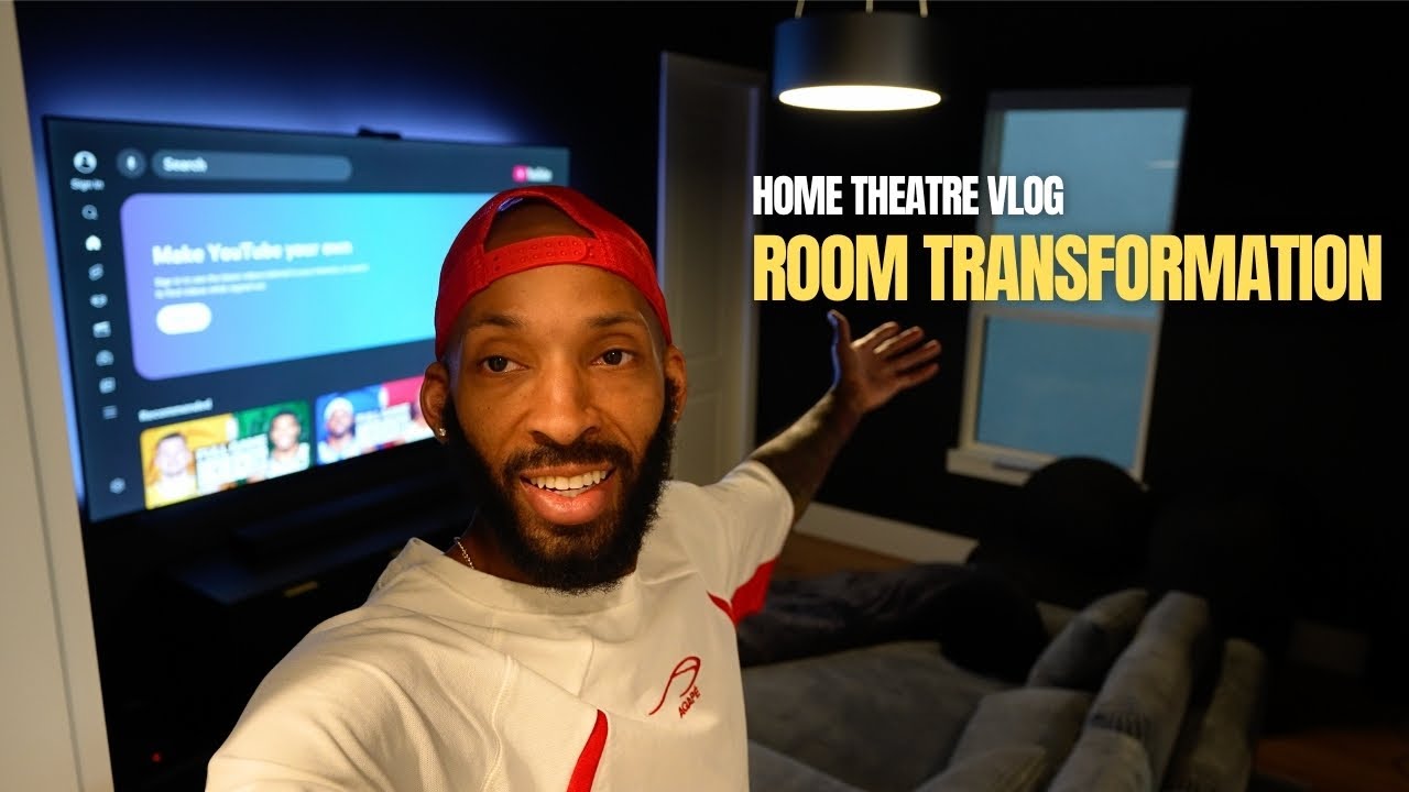 Превращаю гостевую комнату в домашний кинотеатр | Видеоблог DWHO
