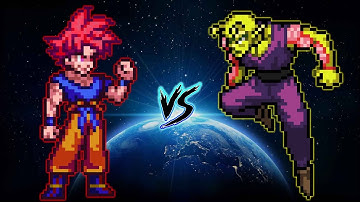 🎭GOKU SSG V7 VS ULTIMATE PICCOLO IN JUMP FORCE MUGEN