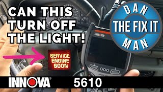 2002 Chevy Suburban - Service Engine Soon - Check Engine Light - Innova 5610 Car Scan Pro