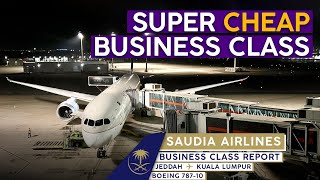 SAUDIA 787-10 Business Class【4K Trip Report Jeddah to Kuala Lumpur】🎄 #FLIPFLOPMAS Ep. 3