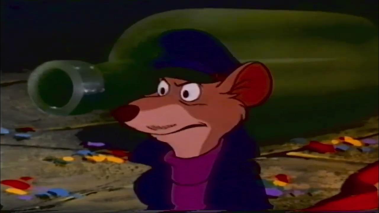 Basil The Great Mouse Detective Basil And Dawson Are Caught (1986) (VHS Capture) YouTube