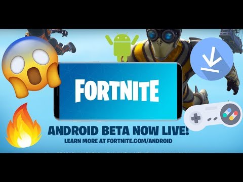 How to get FORTNITE ANDRIOD BETA NOW!🔥 (NEW Fortnite Mobile ANDROID DOWNLOAD!!)(HOW TO INSTALL!)