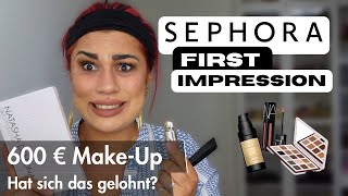 600 Euro Sephora High End Make Up Produkte im Test l War es das wert? First Impression l Elanhelo