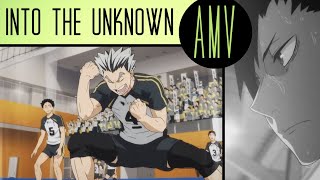 Haikyuu!! AMV • Fukurodani & Nekoma • INTO THE UNKOWN • 20min editing challenge