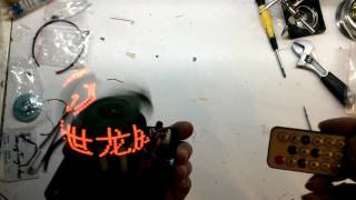 DIY Spherical Rotating LED Kit POV from Banggood.com Part 10