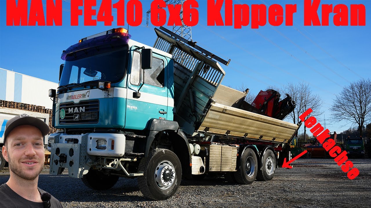 1 OF 1 MAN! Weder F2000 noch TGA😱?! Dieser ALLRAD MAN FE410 KIPPER ist eine absolute Rarität!