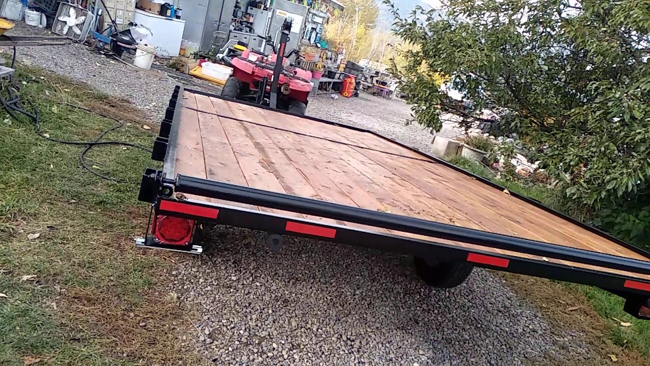 7'x14' raft trailer for sale Montana Missoula built by