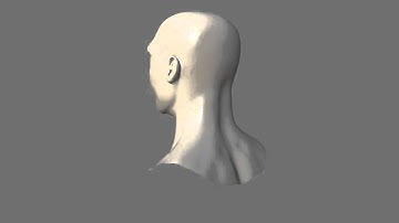 First mudbox sculpture