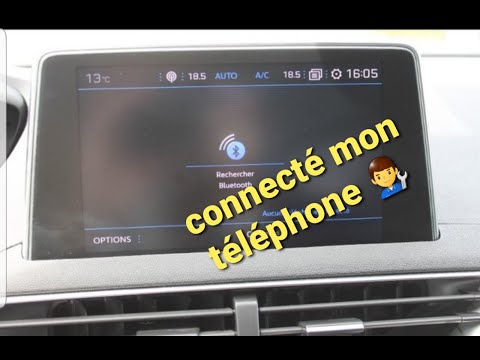 PEUGEOT 3008 GT-LINE / appairage bluetooth androïd