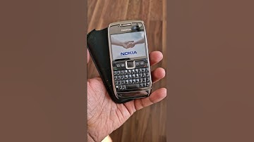 Nokia E71 Iconic Mobile Phone Booting Up #mobile #nokia #phone