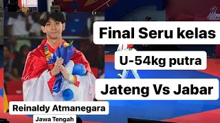 Reinaldy (Jateng) Emas ‼️ U-54kg PON XX Papua 2021
