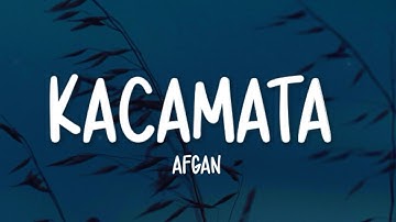 Afgan - Kacamata (Lirik Lagu)