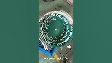 Automatic plastic round ring parts vibrating sorting bowl ring sorter feeding bowl machine