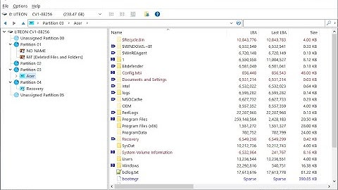 Create a debug dump image file with IsoBuster