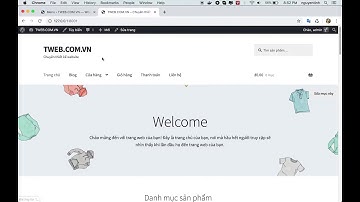 WordPress – Hướng dẫn thêm danh mục sản phẩm vào menu