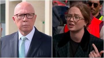 Dutton involved in tense exchange while being questioned on Coalition’s policies for women