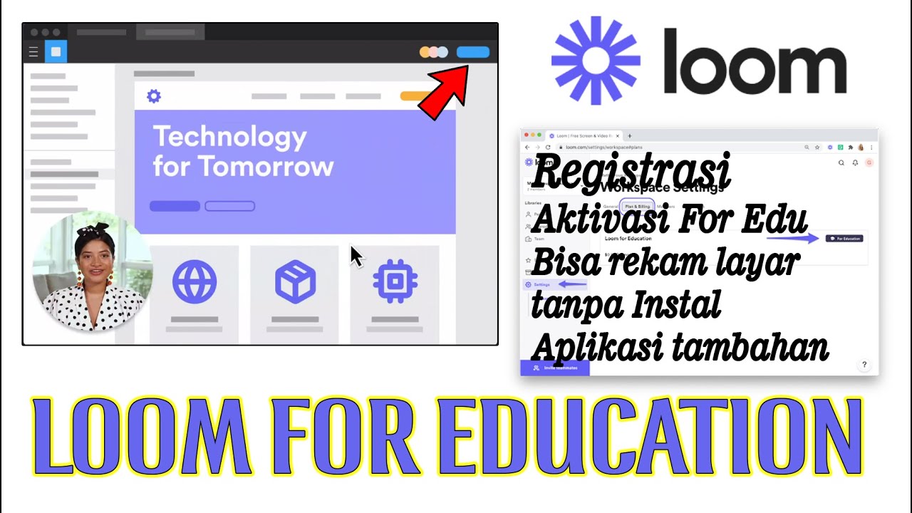 Gratis Fitur Pro, CARA REGISTRASI LOOM EDUCATION UNTUK GURU - YouTube