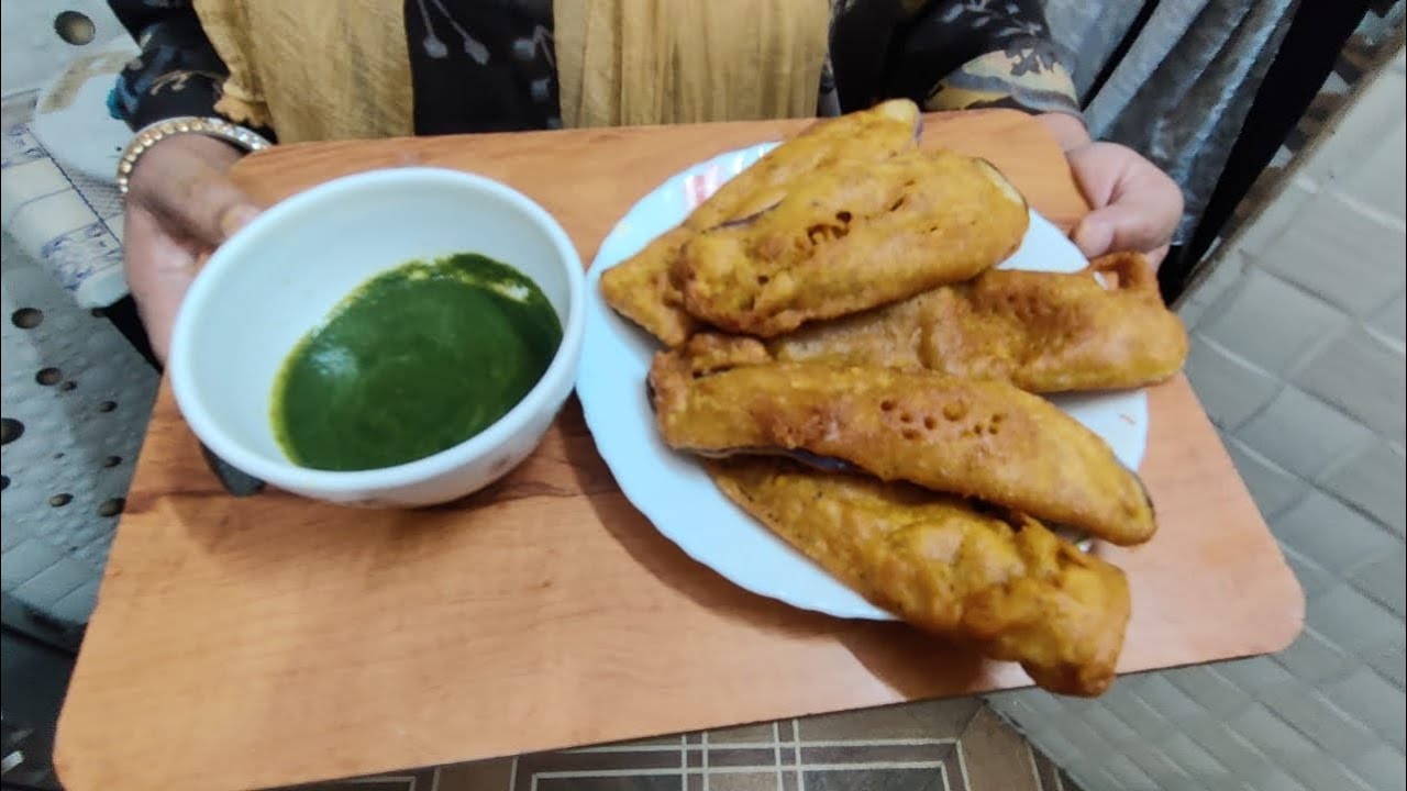 Mazedaar crispy baigan k pakode#cooking#food#ramzanspecial#viral#ytshorts#indianmasalakitchen