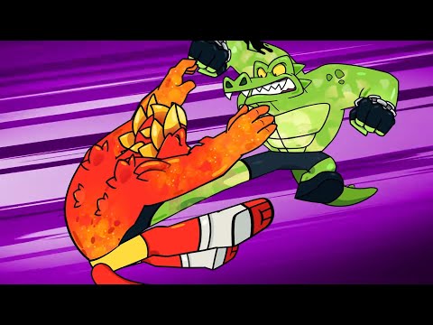 Battle Rockjaw! ⚡️ HEROES OF GOO JIT ZU | Two Hour Epic | Cartoon For Kids