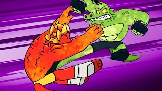 Battle Rockjaw! ⚡️ HEROES OF GOO JIT ZU | Two Hour Epic | Cartoon For Kids