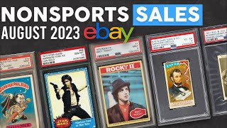 TOP 30 Highest Selling Vintage Non Sports Trading Cards on eBay | August 2023