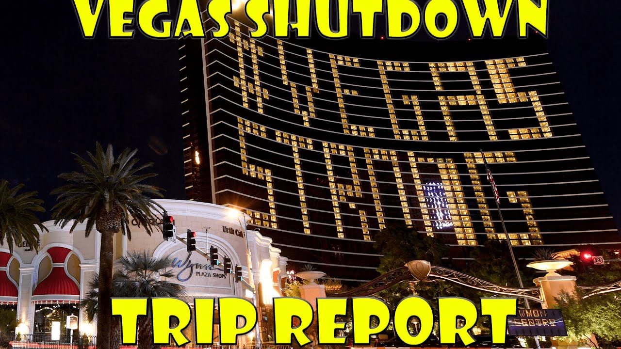 Las Vegas Shutdown Trip Report YouTube