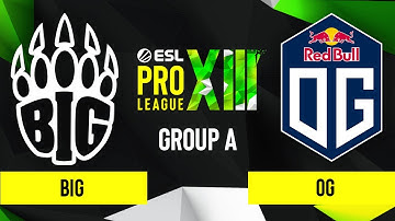 CS:GO - BIG vs. OG [Inferno] Map 3 - ESL Pro League Season 13 - Group A