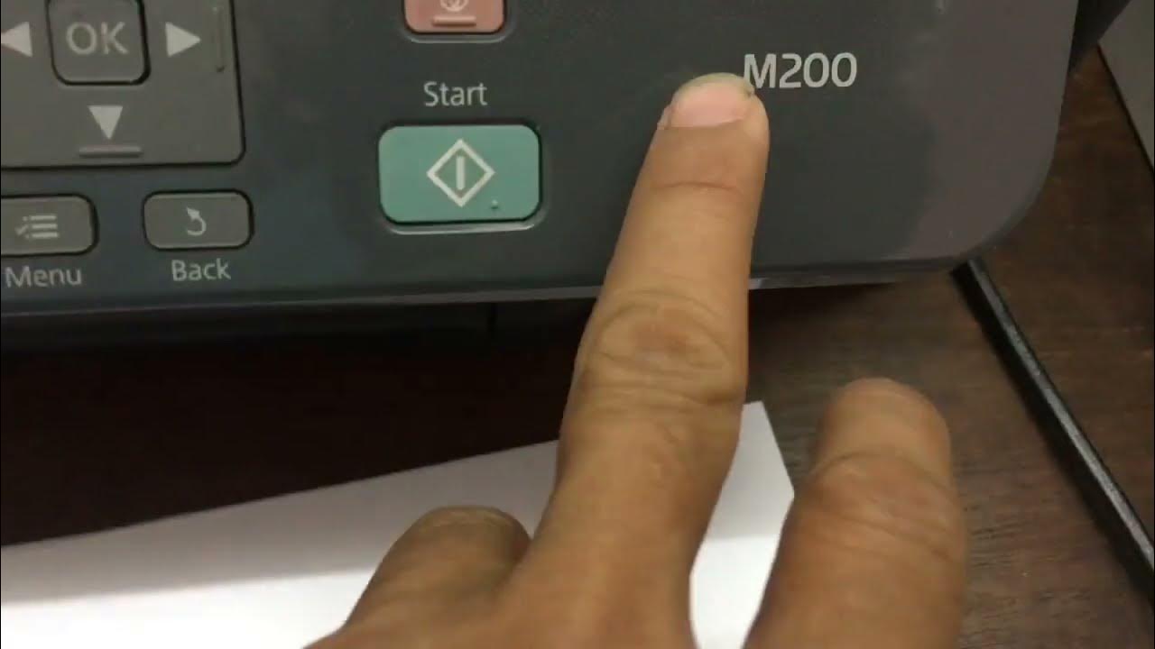 How to fixed Epson M200 print quality decline or faint areas print head