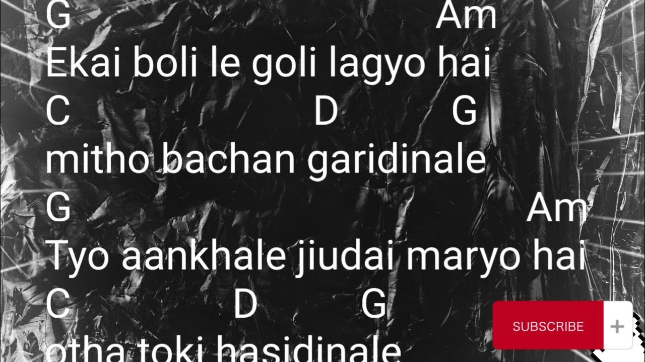 Ekai Nazar Ma Maya Basyo Hai Lyrics ekai najar ma maya baseo hai lyrics with guitar chord /nepali song