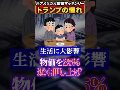 トランプ大統領の憧れ…マッキンリー元大統領の政策とは?