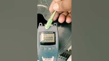 Testing Fiber Optic Power.