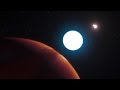 Massive planet found within a triplestar system