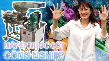 Bình Quân Group: Máy Ép Nước Cốt Inox Liên Hoàn Có Gì Mới.
