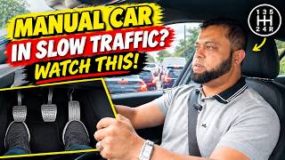 How to Drive a Manual Car in Slow Moving Traffic Without Stalling