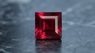 Information Square Cut Ruby Stone ♥️ #rubygems News