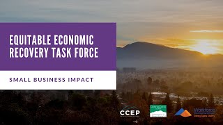 Equitable Economic Recovery Task Force - November 18