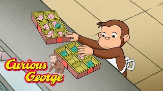 george sorts candy curious george kids cartoon kids movies