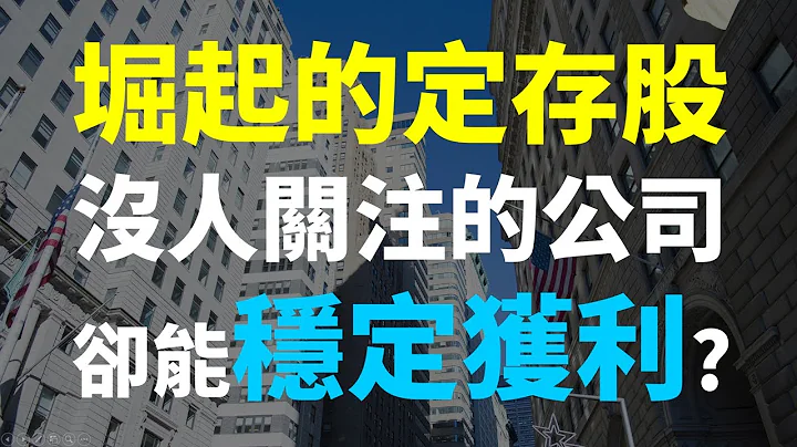 堀起的定存股1 - 沒人關注的冷門股，未來卻長期看好? | Haoway 穩定收息策略 - 天天要聞