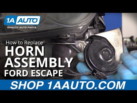 How to Replace Horn Assembly 08-12 Ford Escape