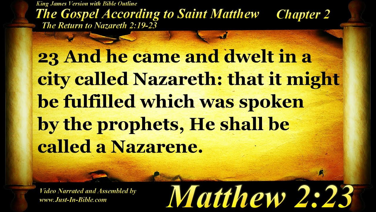 The Gospel of Matthew Chapter 2 - Bible Book 40 - The Holy Bible KJV Read Along Audio/Video/Text