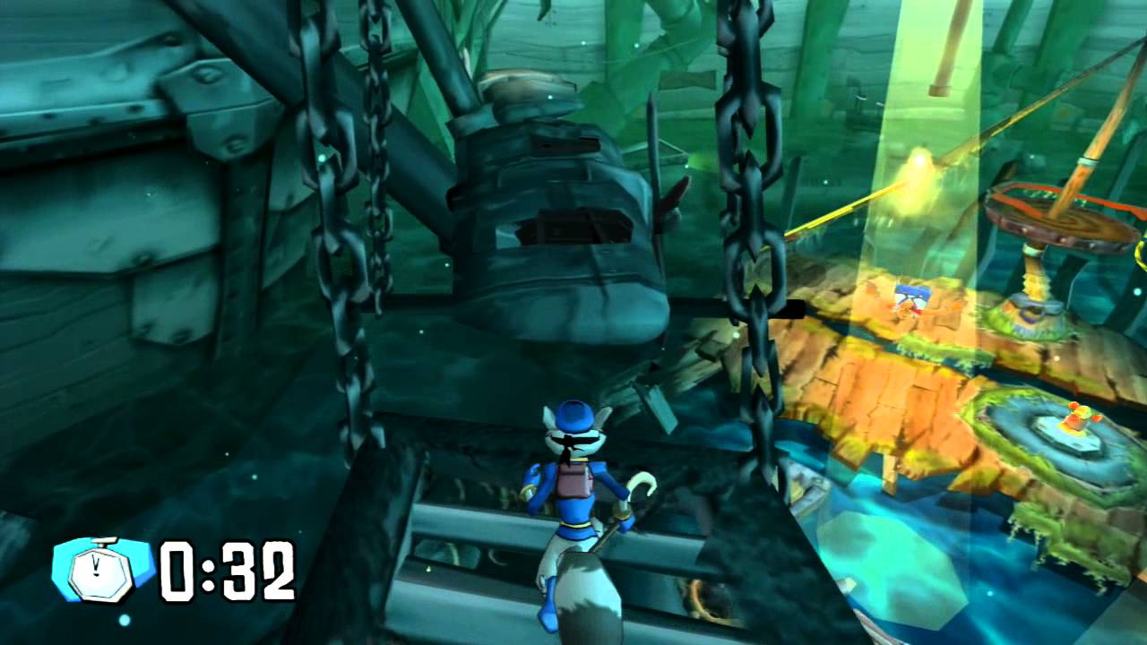 Sly 1: Master Thief Sprints - The Gunboat Graveyard (PS3)