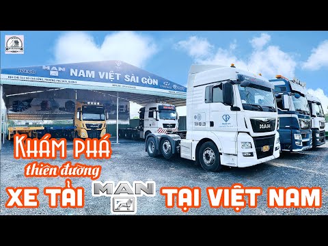 Video Khám phá thiên đường xe tải MAN TGX nhập khẩu châu Âu... - youtube