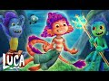 Luca turns giulia into a sea monster  luca and alberto stole the magical trident  alice edit