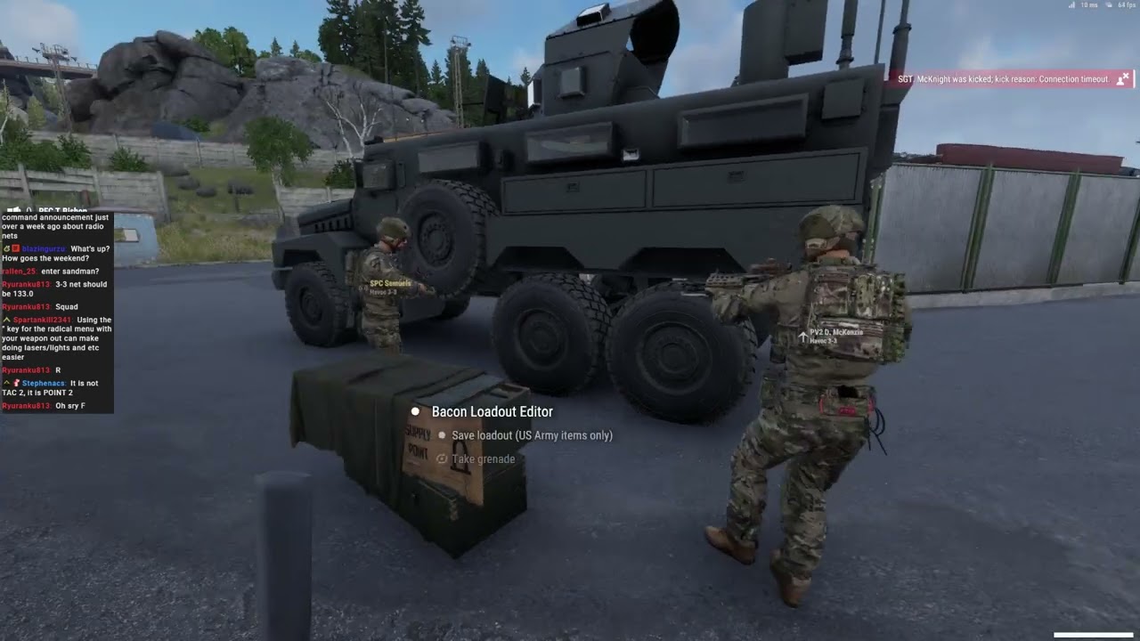 Arma Reforger Convoy Shenanigans VOD 2/21/2026