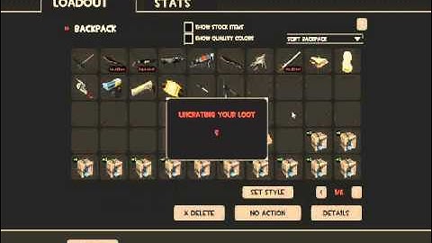 Unboxing a crate 47 - Team Fortress 2