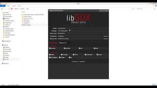 How to download and install libGDX and run libGDX