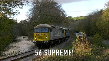The first ever class 56 to visit the SDR headlines in the first day of the diesel gala!