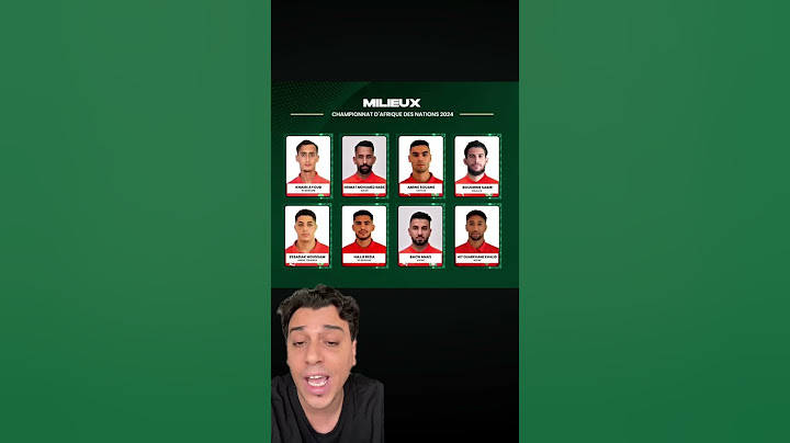 لائحة المنتخب المغربي المحلي لي غادي تشارك في كاس أمم افريقيا لي المحليين 🇲🇦🏆
