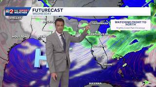Heat Advisory for Wednesday then watching heavy rain potential late week. 7.28.2026